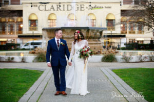 Karen and Ryan's Wedding at The Claridge Hotel