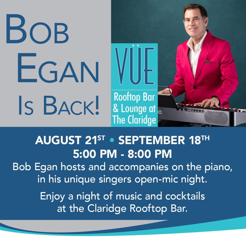 Bob Egan is back at the VUE