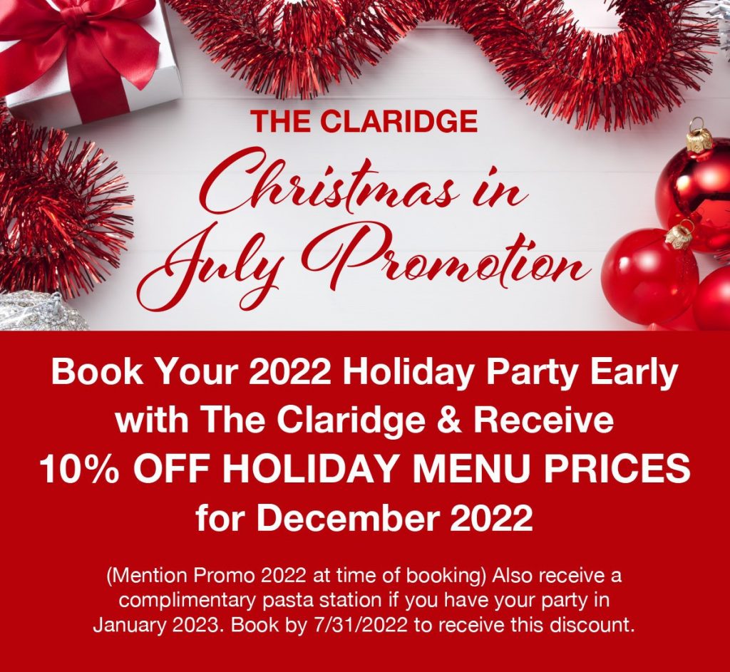 Christmas in July Promotion