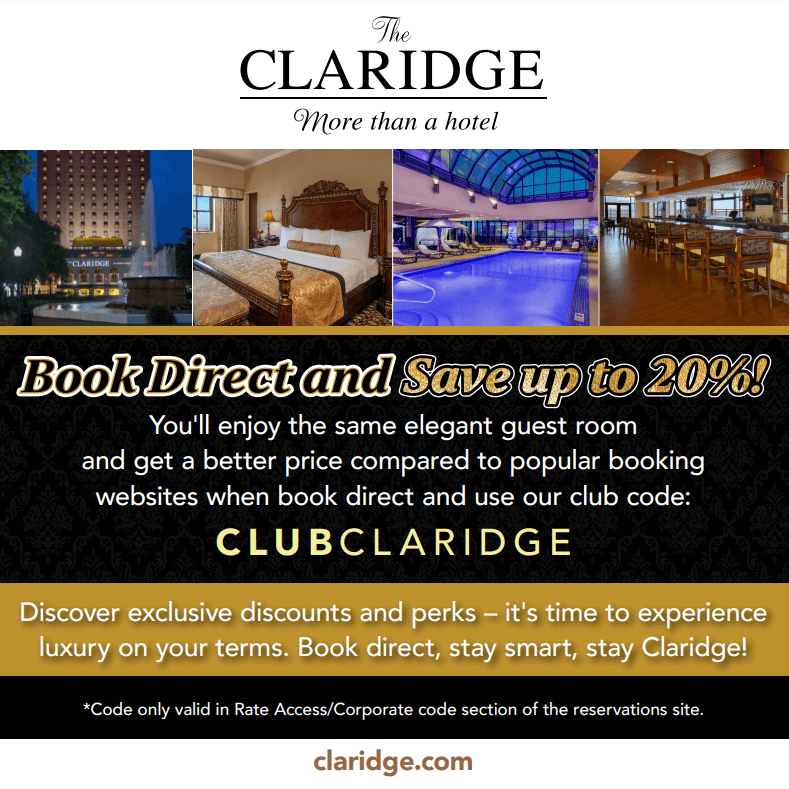 Packages & Promotions, The Claridge Hotel
